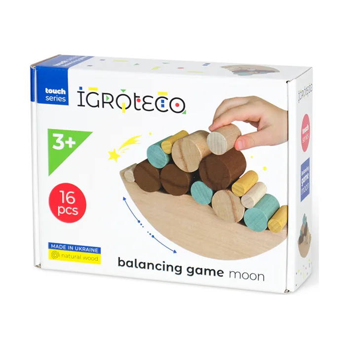 Деревянная игра-балансир "Луна" 900422 IGROTECO (Дер9044)