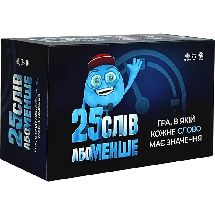Настольная игра "25 слов или меньше" 290100, 300 карточек