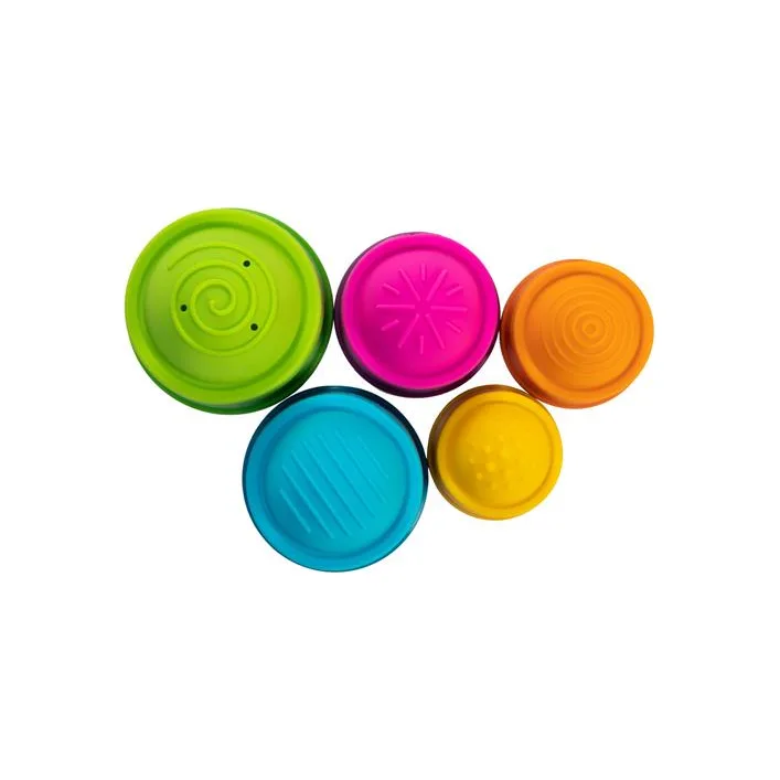 Пірамідка Fat Brain Toys dimpl stack Чашки (F293ML)