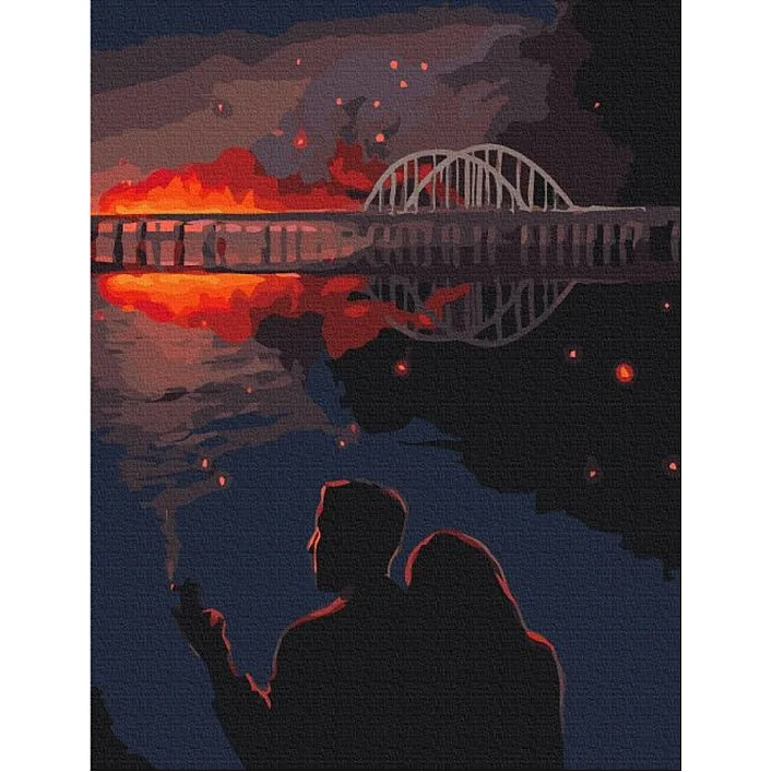 Картина по номерам "Крымский мост" ★★★★
