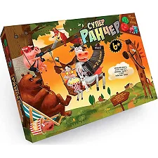 Настільна розважальна гра "Супер Ранчер" G-SR-01-01U УКР. (5) "Danko Toys"
