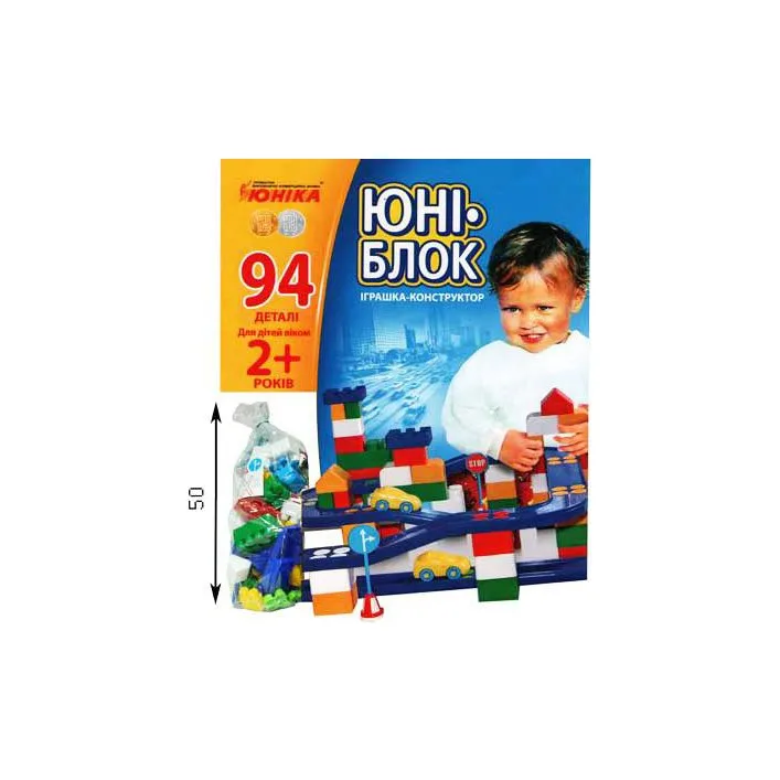 Конструктор "Юни-блок" (94 детали)