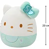 М'яка іграшка SQUISHMALLOWS – ХЕЛОУ КІТТІ У СМАРАГДОВОМУ (20 cm)