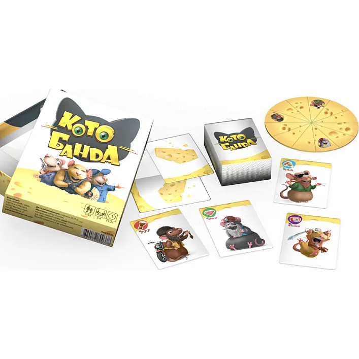 Карточная настольная игра 800378 "КотоБанда"
