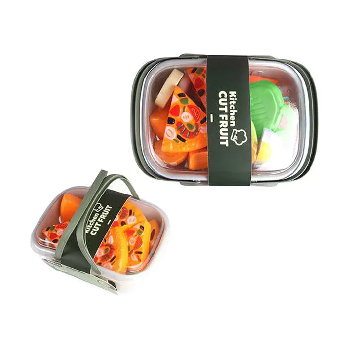Набор продуктов на липучках в корзине CK115 р.23*15*9см (Рез6315)