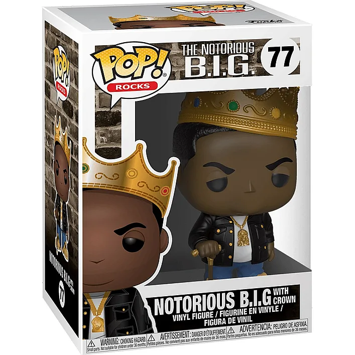 Игровая фигурка Funko POP! серии Music S5 - THE NOTORIOUS B.I.G.