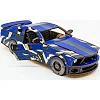 Деревянный 3D конструктор "Muscle Car" Puz-00642 162 дет., синий цвет р. модели 24*9*7 см. (Дер9900)