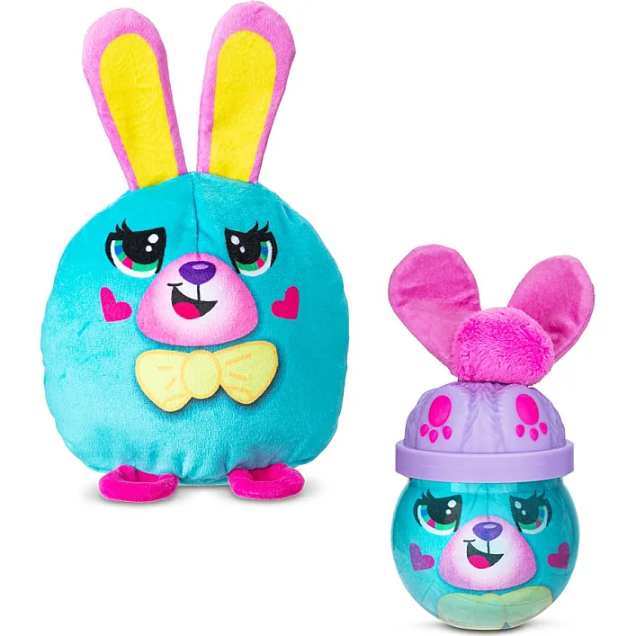 Мягкая игрушка Зайчик в банке W1 MISFITTENS 03965(W1) в ассортименте