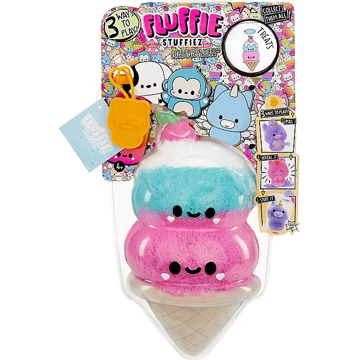 М’яка іграшка-антистрес FLUFFIE STUFFIEZ серії "Small Plush" - МОРОЗИВО