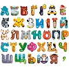 Развивающая магнитная игра "Азбука. Чудо-буквы" VT5411-18 VladiToys (Нас8412)