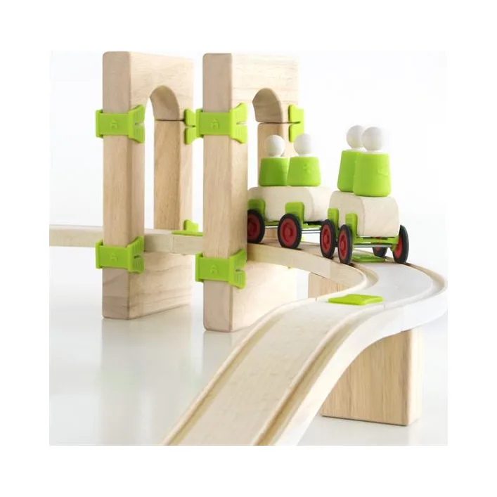 Деревянная дорога Guidecraft Block Science Мосты мира, 55 деталей (G2100R)