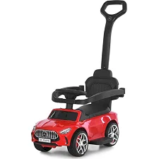 Детская Каталка-толокар (M 6255EL-3) музыка, свет, кожа, подстаканник, MP3, USB, BLUETOOTH