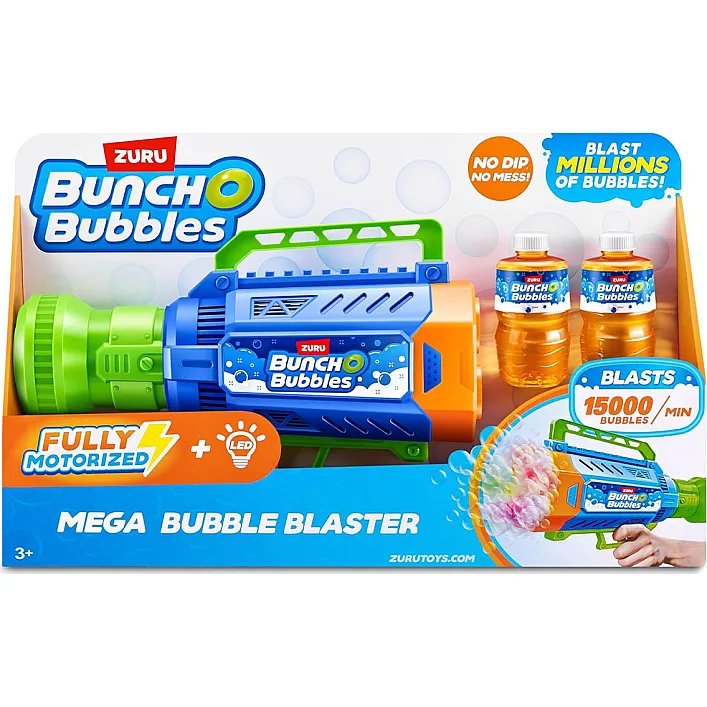 Ігровий набір BUNCH O BUBBLES серії "Large" S1 - БЛАСТЕР З МИЛЬНИМИ БУЛЬБАШКАМИ