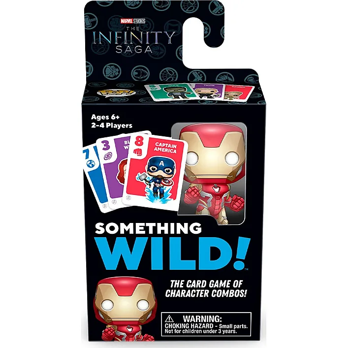Настольная игра с карточками Funko Something Wild - Железный человек