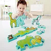 Деревянный пазл-алфавит Hape Парад зверей 26 эл. (E1627)