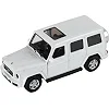 Автомодель - MERCEDES BENZ G350 (белый) 250275 в коробке TechnoDrive (Маш0275)