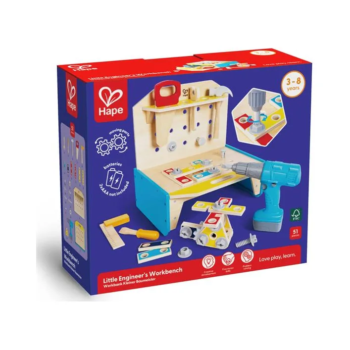 Игровой набор Hape Верстак маленького инженера (E3221)