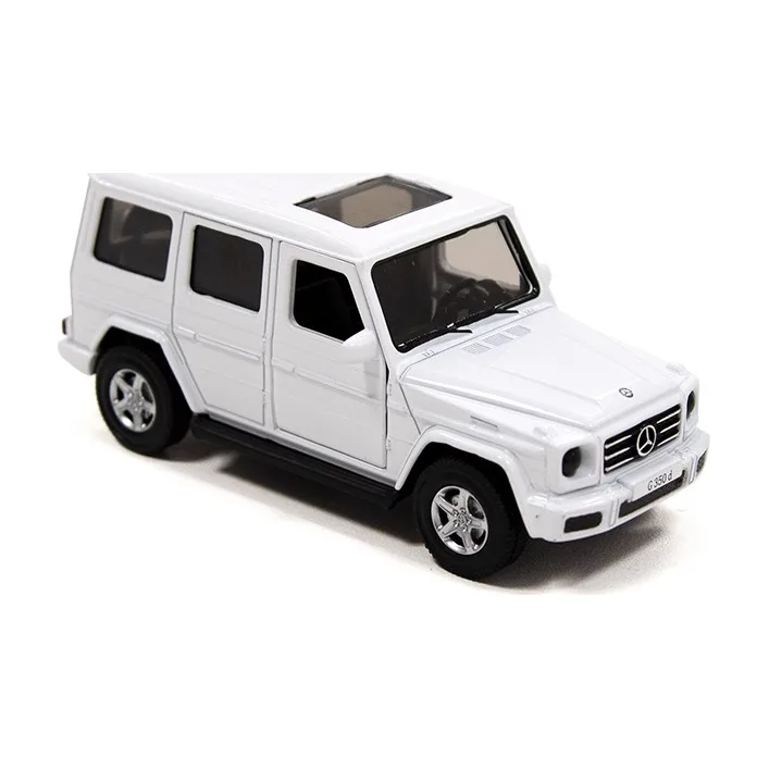 Автомодель - MERCEDES BENZ G350 (белый) 250275 в коробке TechnoDrive (Маш0275)