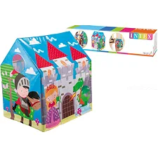 Игровой домик INTEX "Замок" в коробке 45642 г.107*95*75см (Рез5642)