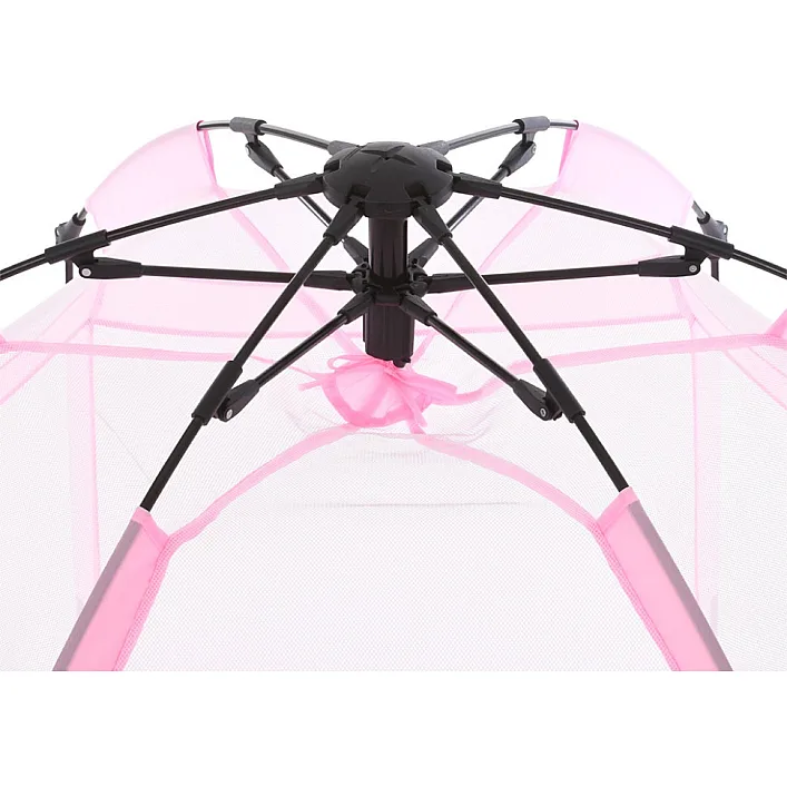 Дитячий манеж MR 1512 Powder Pink 146×127×110 см