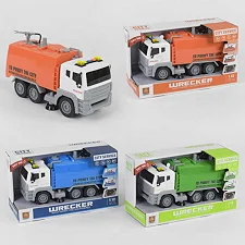 Спецтехника WY 830 A / WY830B / WY830C (18) 3 вида, пускает воду, насосная кнопка, в коробке, ВЫДАЕТСЯ ТОЛЬКО МИКС ВИДОВ