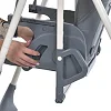 Стільчик-гойдалка для годування SWAN ME 1087-G Dark Gray