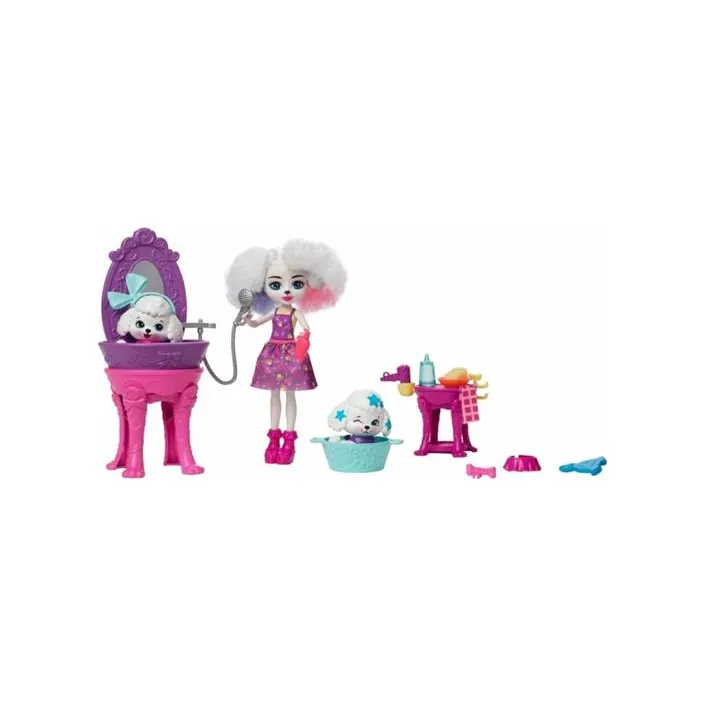 Игровой набор Enchantimals Салон красоты белого пуделя (HHC20)
