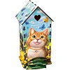 Чайный домик "Рыжий котик" Ubumblebees (ПСФ156) PSF156 деревянный