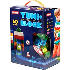 Конструктор детский "YUNI-BLOK" 71412, 60 крупных деталей