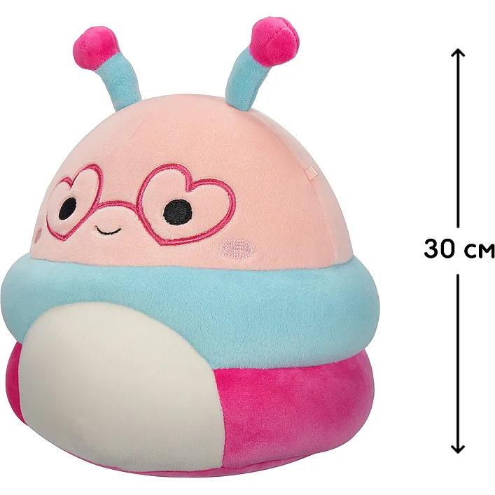 М'яка іграшка SQUISHMALLOWS – ГУСЕНИЦЯ ГРІФФІТ (30 cm)