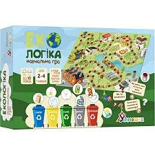 Детская настольная обучающая игра "Экологика" (1319-UM) на укр. языке
