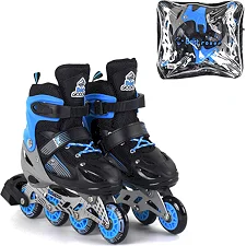 Ролики с подсветкой "Best Roller" S, голубой