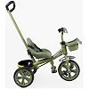 Велосипед 3-х колесный BS-70240 "Best Trike" (1) колеса EVA переднее 10', заднее 8', стальная рама, УКР. ВЗУЧИВАНИЕ, родительская ручка, в коробке