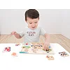 Пазл Пожарная бригада New Classic Toys, деревянный, 8 частей, арт. 10433