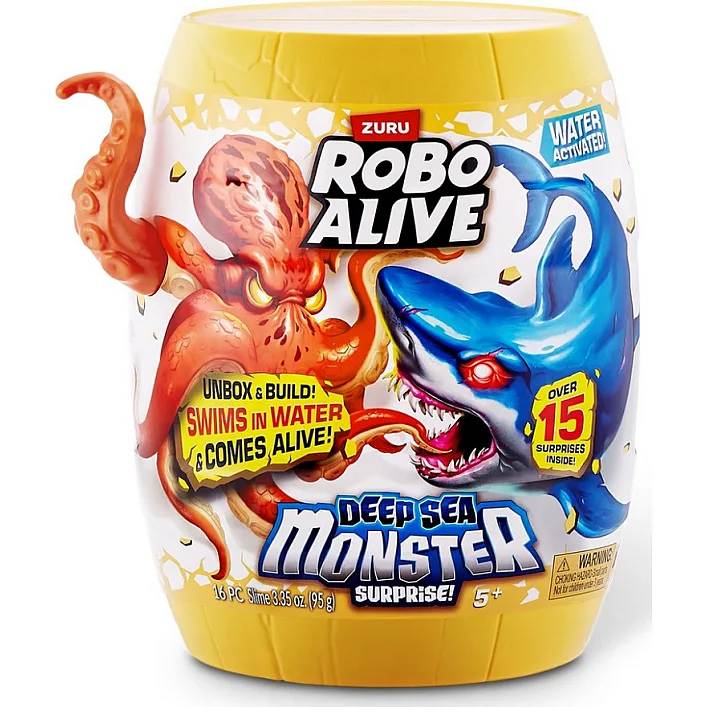 Інтерактивний ігровий набір "Глибоководний сюрприз: Восьминіг" ROBO ALIVE S1 Pets & Robo Alive 71155B