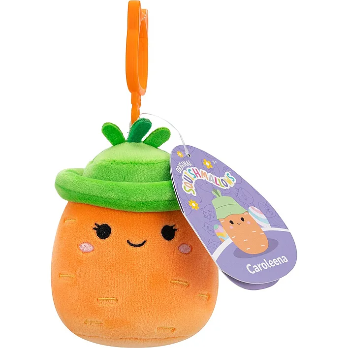 Мягкая игрушка на клипсе Squishmallows – Морковка Каролина