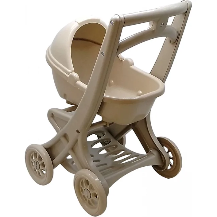 Коляска для кукол с люлькой Eco Beige 0121/02eco DOLONI (Дев1512)