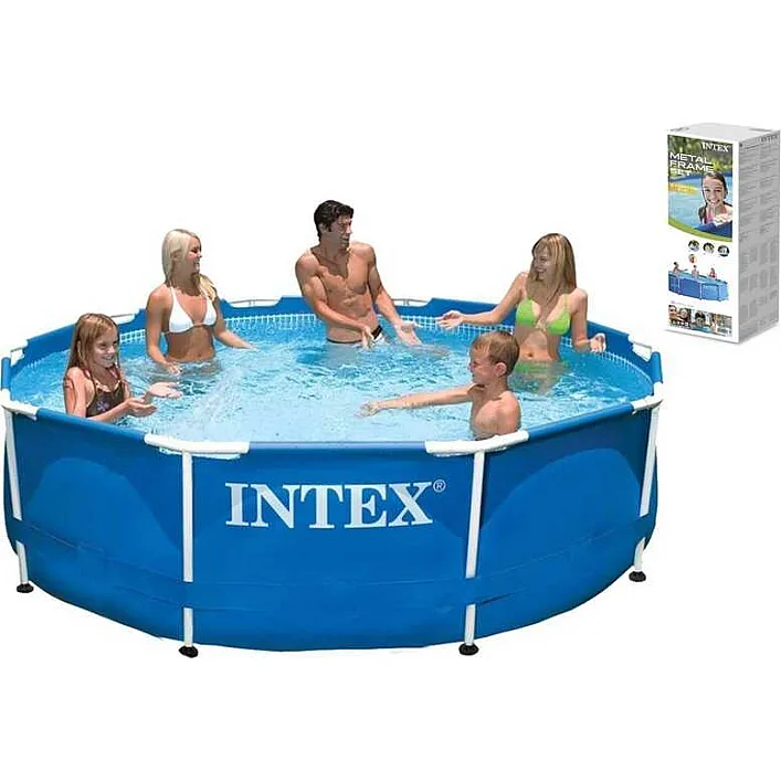 Intex Басейн каркасний 28200 NP (1) об`єм: 4 485 л (90), розмір:305х76см, круглий, від 6+ років, в коробці