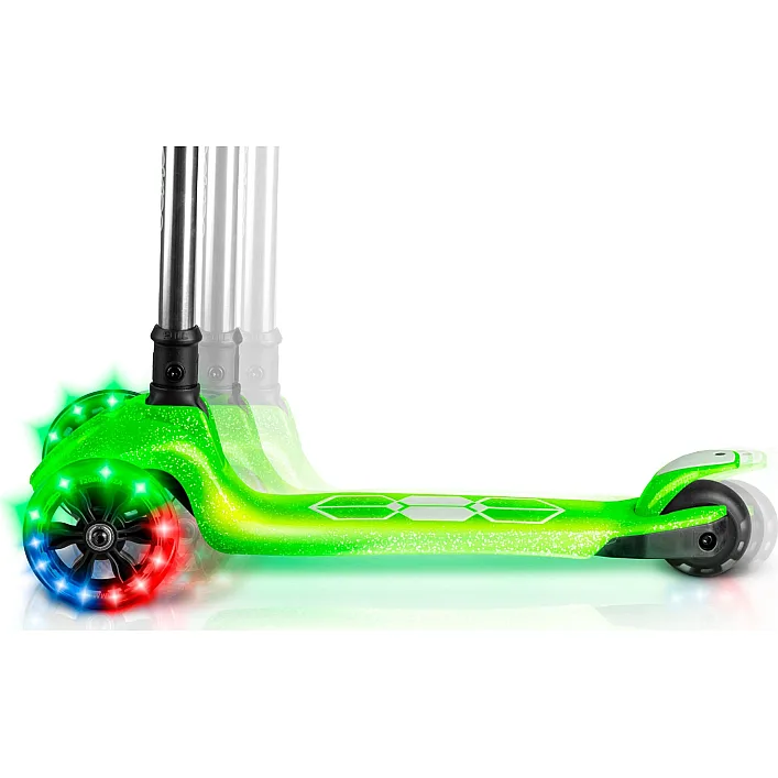 Самокат дитячий триколісний Ricokids Jelly зелений