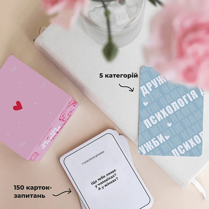 Гра настільна Між нами Дівчатками MemoGames 0010MG українською мовою