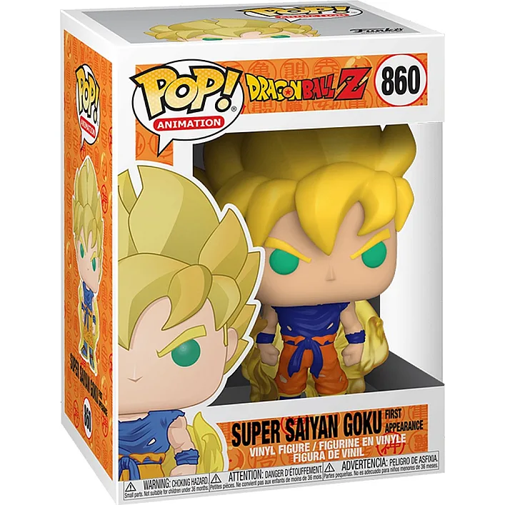 Игровая фигурка Funko POP! серии Жемчуг дракона - Супер Саян Гоку