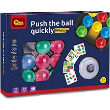 Логическая игра Пятнашки M13I 40 игровых карт, звоночек