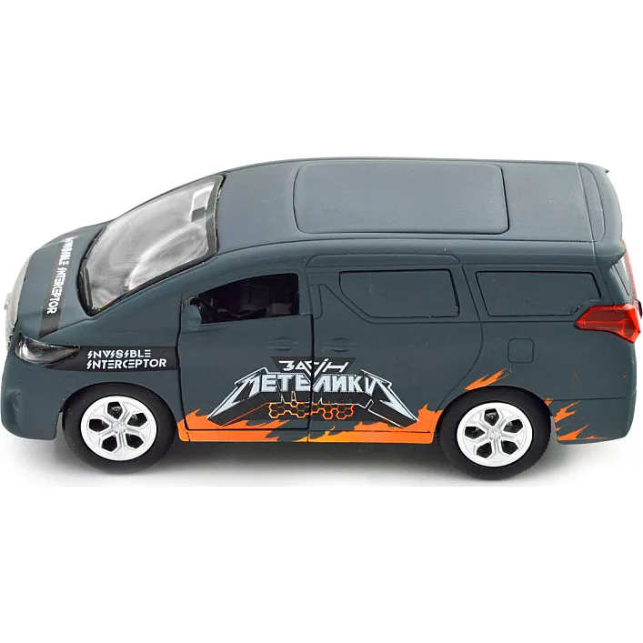 Автомодель серії "Шеврони Героїв" – TOYOTA ALPHARD – "ЗАГІН МЕТЕЛИКІВ"