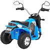 Детский аккумуляторный мотоцикл RAMIZ MiniBike голубой