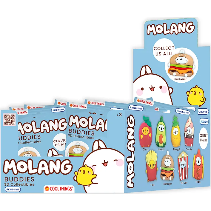 Фігурка-сюрприз COOL THINGS серії "Molang" - СМАЧНИЙ СВІТ МОЛАНГ (в ас.)