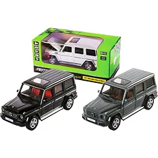 Машина металлическая 68436 "АВТОПРОМ", 3 цвета, 1:32 Mercedes-Benz G 350 d, свет, звук, открывающаяся дверь, в коробке 18*9*8 см (Маш8436)
