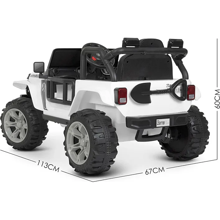 Дитячий електромобіль Джип Bambi Racer M 4282EBLR-1 до 30 кг