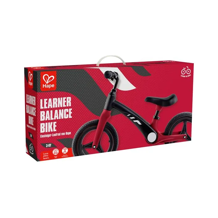 Беговел Hape двухколесный 12" красный (E1207)