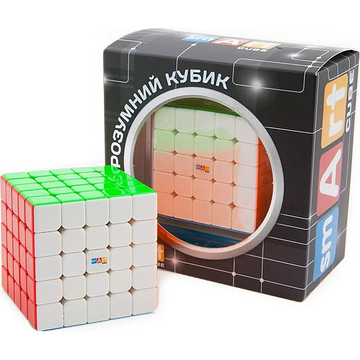 Smart Cube 5x5 Magnetic | Магнитный кубик 5х5 без наклеек SC505