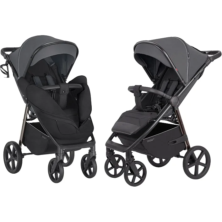 Дитяча коляска прогулянкова CARRELLO Bravo (CRL-5515 Storm Grey) складна